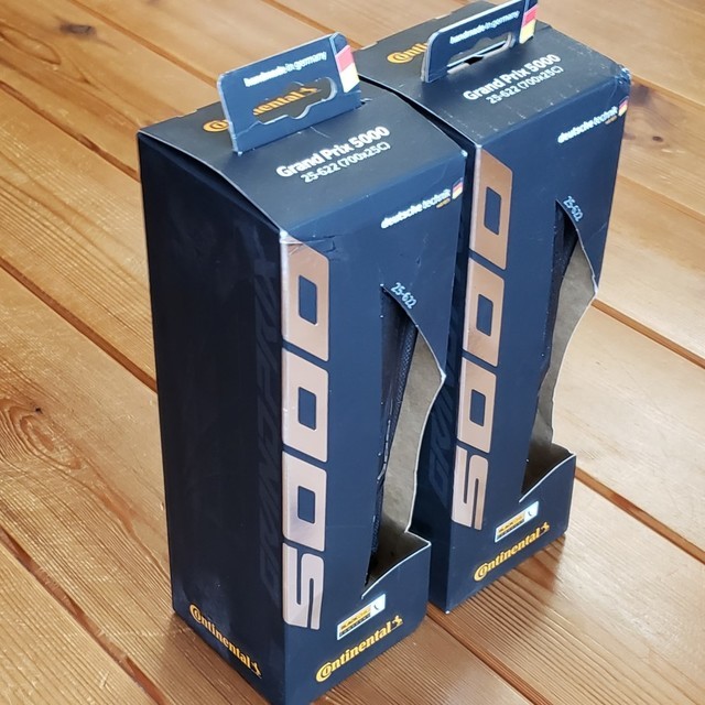 タイヤ交換！ Continental（コンチネンタル）GP5000: ロード